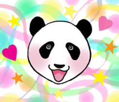 Cute Giant Panda Sticker sticker #4149980