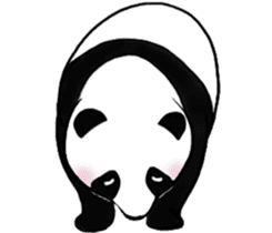 Cute Giant Panda Sticker sticker #4149996