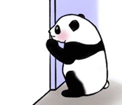 Cute Giant Panda Sticker sticker #4149997