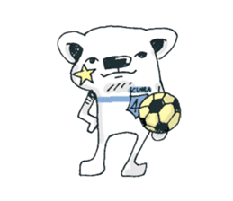 soccer polar bears sticker #4150000