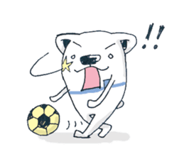 soccer polar bears sticker #4150003