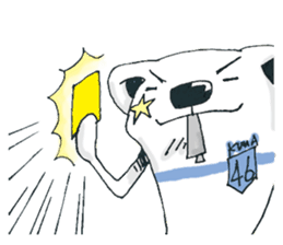 soccer polar bears sticker #4150018