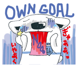 soccer polar bears sticker #4150021