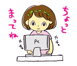 Girl and boy! sticker #4150045