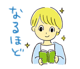 Girl and boy! sticker #4150079