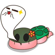 Pika, the pink turtle sticker #4150220