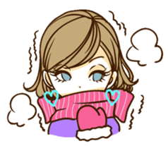 Daily life of two girls sticker #4150241