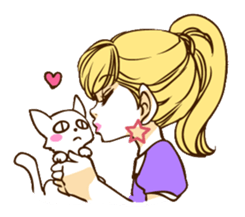 Daily life of two girls sticker #4150242