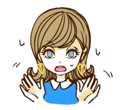 Daily life of two girls sticker #4150252