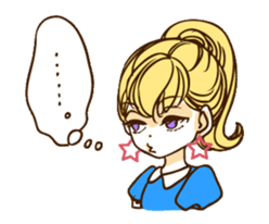 Daily life of two girls sticker #4150253