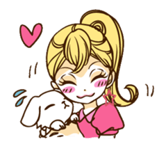 Daily life of two girls sticker #4150254