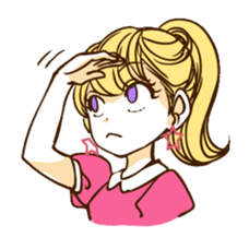 Daily life of two girls sticker #4150272