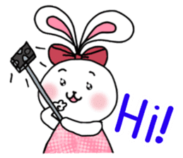 Miss Go, the rabbit (English) Ver.1 sticker #4151816