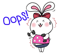 Miss Go, the rabbit (English) Ver.1 sticker #4151821