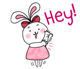 Miss Go, the rabbit (English) Ver.1 sticker #4151822