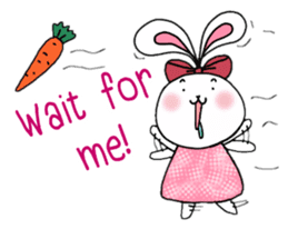 Miss Go, the rabbit (English) Ver.1 sticker #4151823