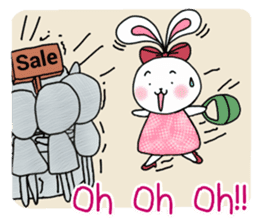 Miss Go, the rabbit (English) Ver.1 sticker #4151826