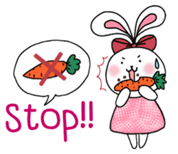 Miss Go, the rabbit (English) Ver.1 sticker #4151831