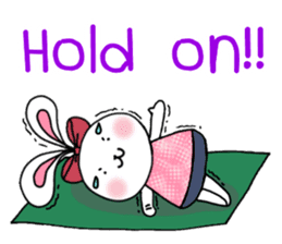 Miss Go, the rabbit (English) Ver.1 sticker #4151832