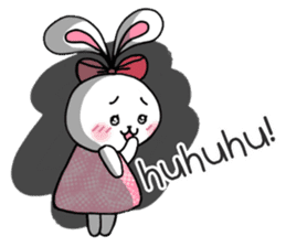 Miss Go, the rabbit (English) Ver.1 sticker #4151837