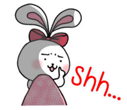 Miss Go, the rabbit (English) Ver.1 sticker #4151840