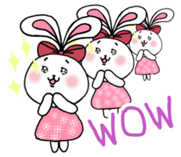 Miss Go, the rabbit (English) Ver.1 sticker #4151842