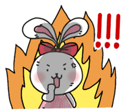 Miss Go, the rabbit (English) Ver.1 sticker #4151850