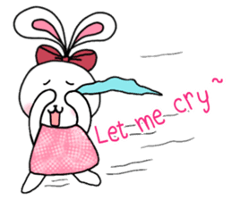 Miss Go, the rabbit (English) Ver.1 sticker #4151853