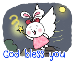 Miss Go, the rabbit (English) Ver.1 sticker #4151854