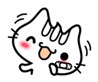 The injured cat "Nyanko" sticker sticker #4152346