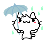 The injured cat "Nyanko" sticker sticker #4152367