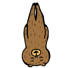 Abe chan the bear sticker #4152444