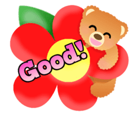 Happy Teddy 1 sticker #4152982