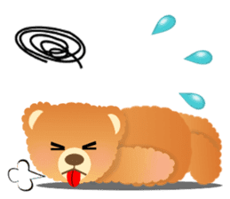 Happy Teddy 1 sticker #4152985