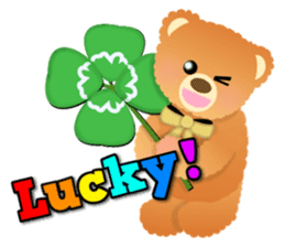 Happy Teddy 1 sticker #4152988