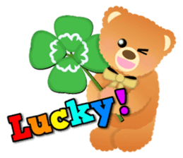 Happy Teddy 1 sticker #4152988