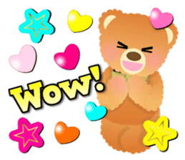 Happy Teddy 1 sticker #4152991