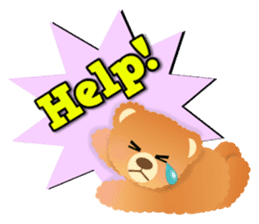 Happy Teddy 1 sticker #4152993