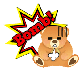 Happy Teddy 1 sticker #4152994