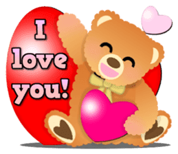 Happy Teddy 1 sticker #4152999