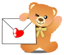Happy Teddy 1 sticker #4153000