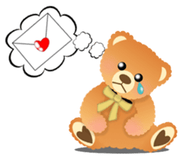 Happy Teddy 1 sticker #4153002