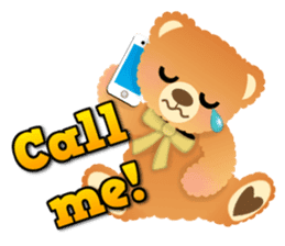 Happy Teddy 1 sticker #4153003