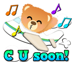 Happy Teddy 1 sticker #4153007