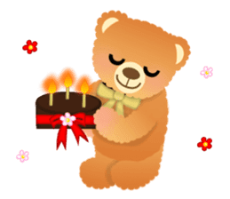 Happy Teddy 1 sticker #4153009