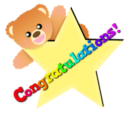 Happy Teddy 1 sticker #4153010