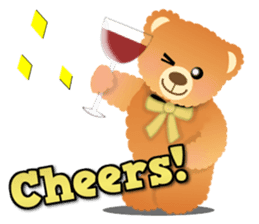 Happy Teddy 1 sticker #4153012