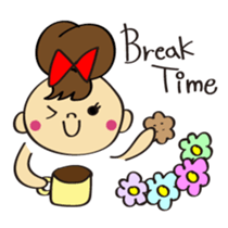 Small naughty daughter Sticker sticker #4153099