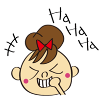 Small naughty daughter Sticker sticker #4153100
