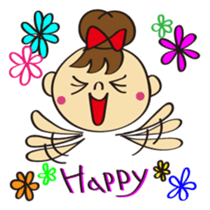 Small naughty daughter Sticker sticker #4153114